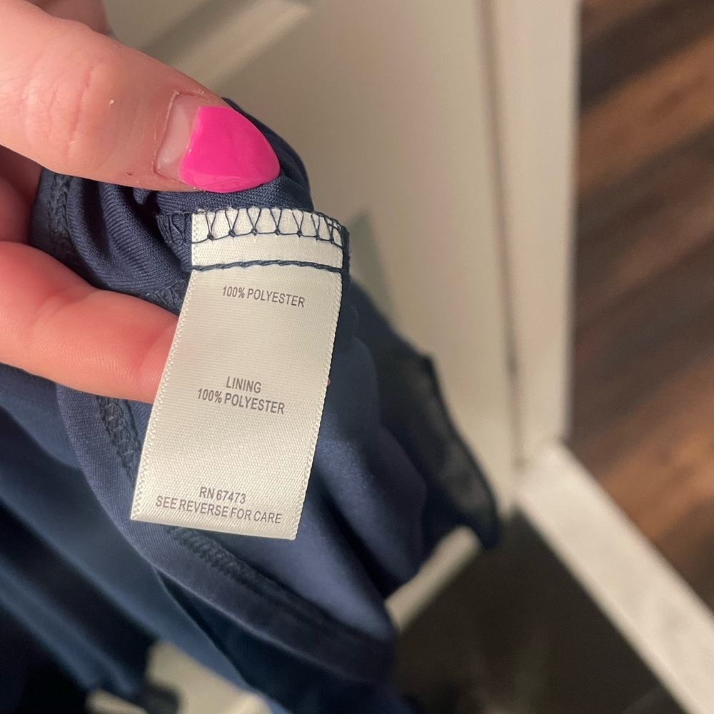 Taylor Midnight Blue High-Low Dress - Picture 4 of 5